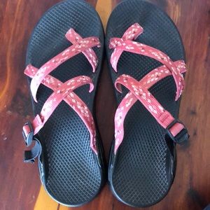 Chaco slip on sandals